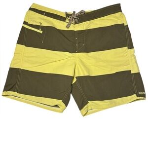Patagonia swim trunks stretch wavefarer board shorts mens 36